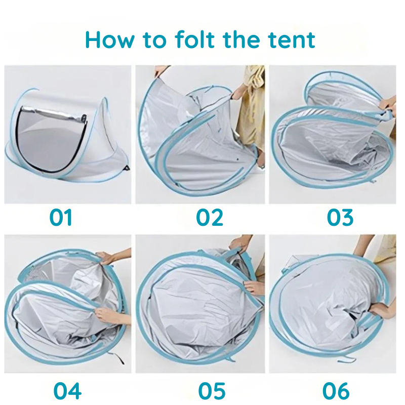 Baby Pop-Up Tent — UV50+ & Mosquito Protection