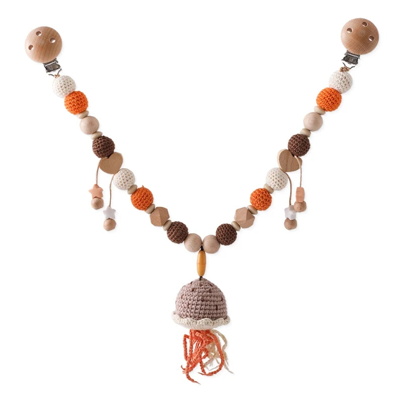 Wooden Stroller Chain — Animal Collection