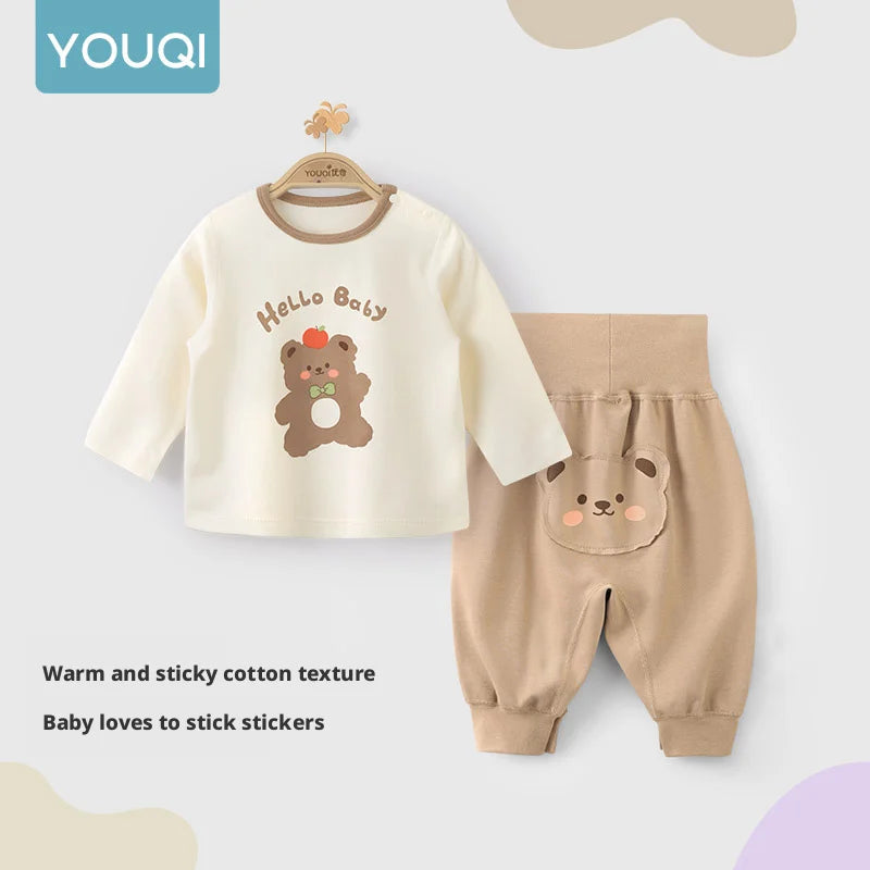 Baby Sweatshirt & Pants Set — 2-Piece Outfit