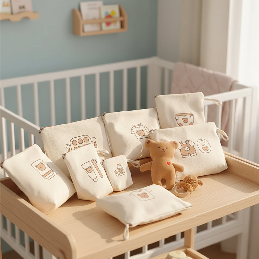 Diaper Bag Organizer Set — 7 Pieces