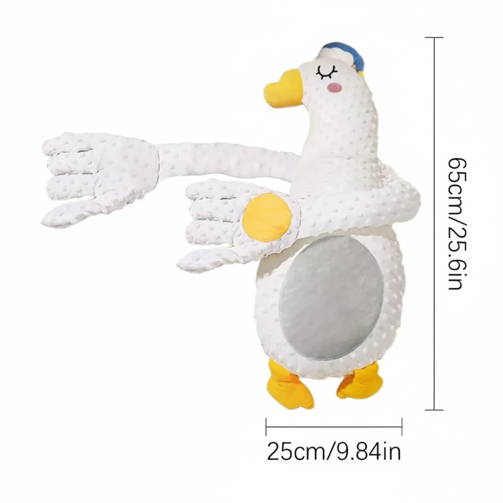 Swan Plush Enhanced with Measurements