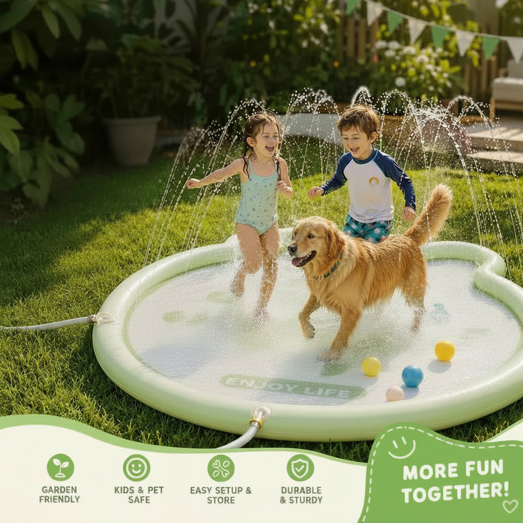 Inflatable Splash Pad – Outdoor Water Play