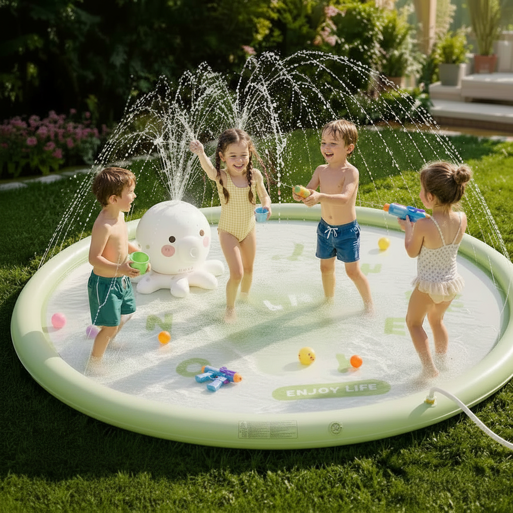 Inflatable Splash Pad – Outdoor Water Play