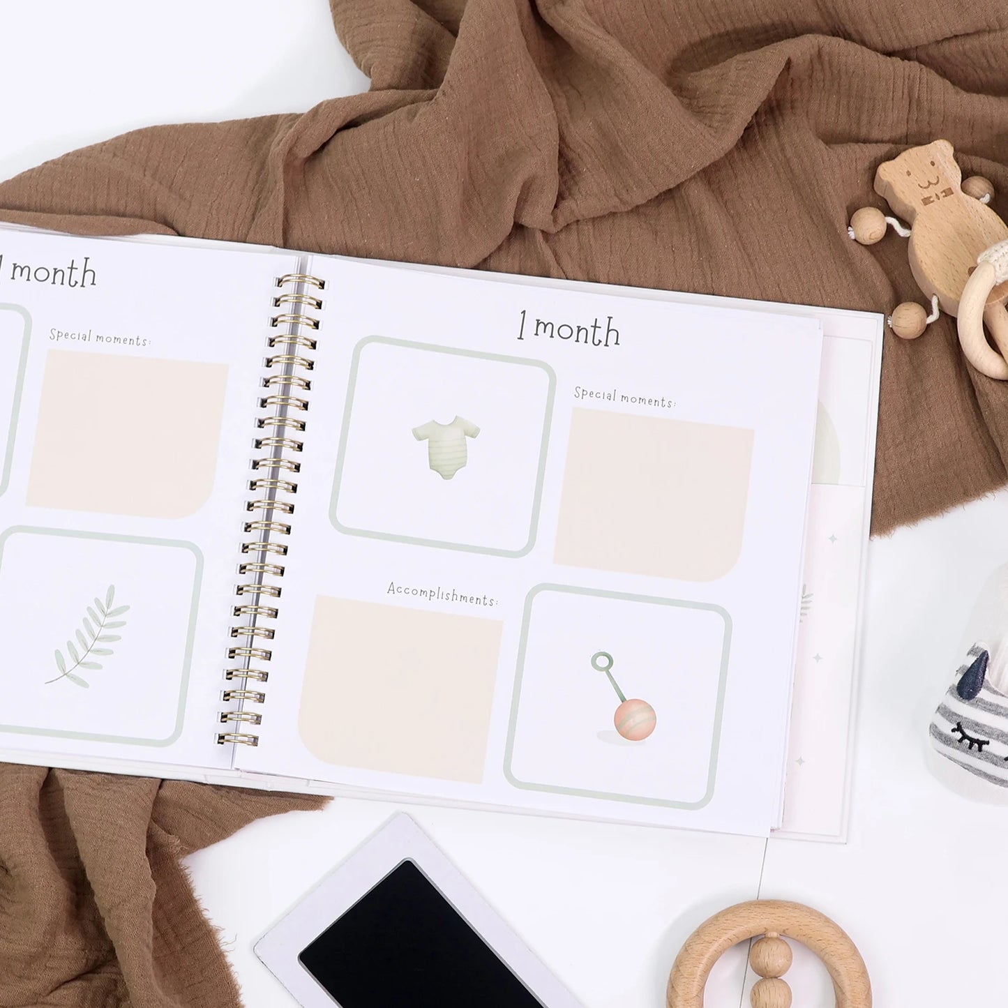 Hello Baby Memory Book — First Year Moments