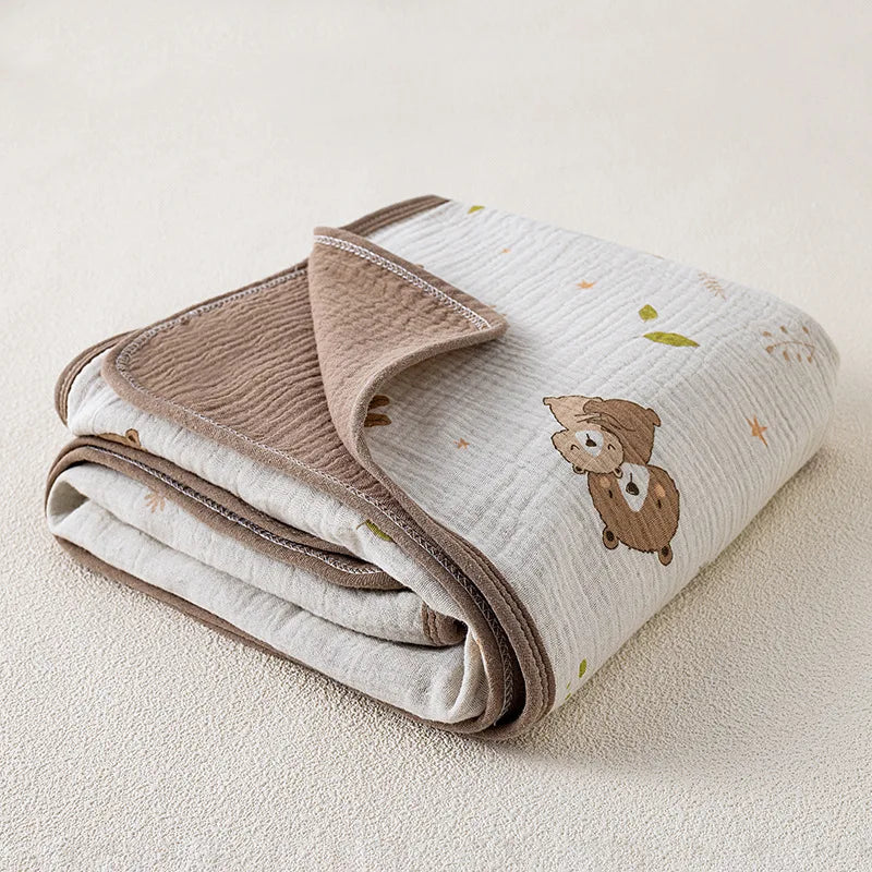 Muslin Swaddle Blanket — 4-Layer Cotton