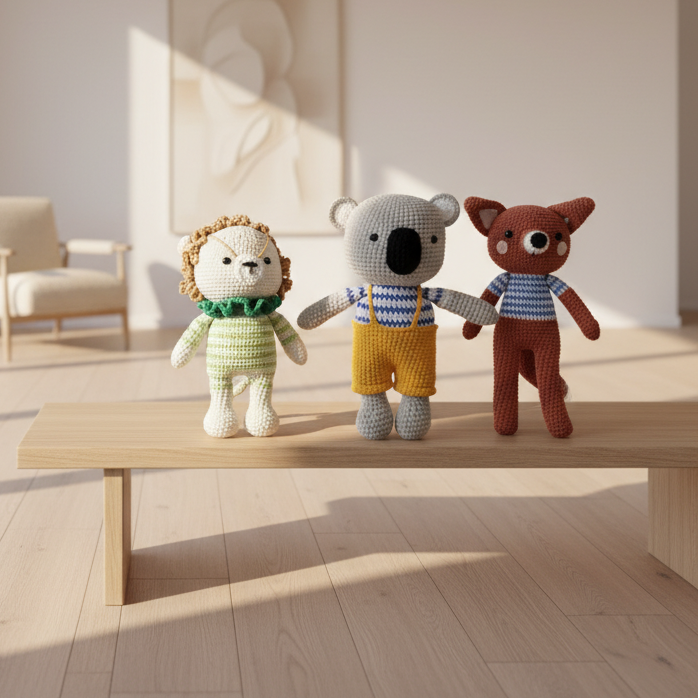 Crochet Animal Plush — Little Friend