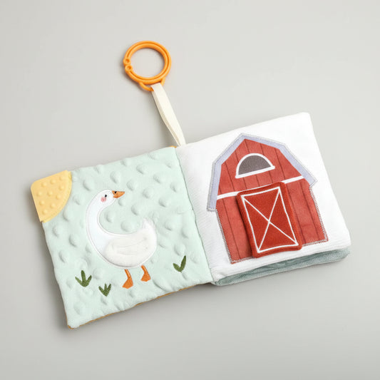 Baby Sensory Cloth Book — Crinkle & Discover