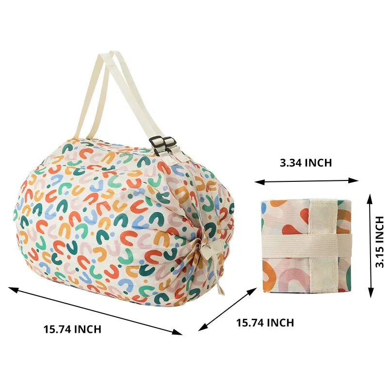 Foldable Shopper Bag - Waterproof Design