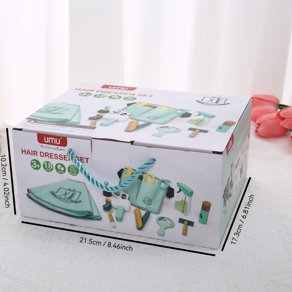 Montessori Makeup Set – Wooden Role Play
