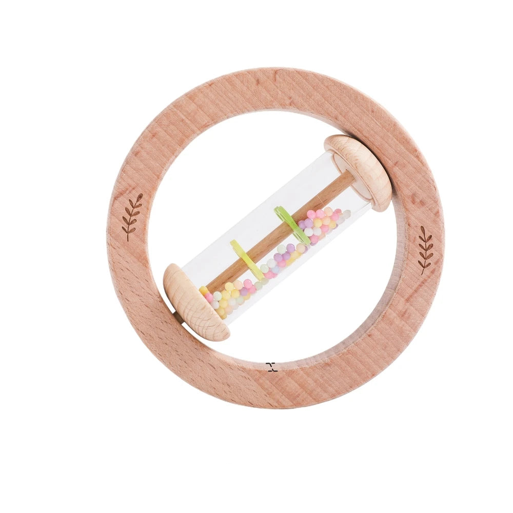 Wooden Rainmaker Toy — Montessori Sensory Shaker