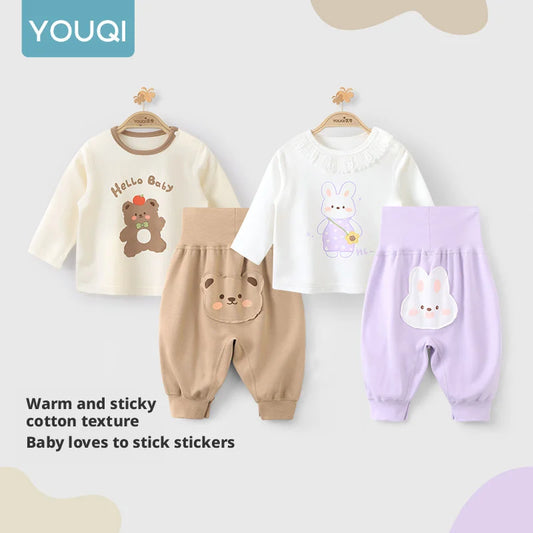Baby Sweatshirt & Pants Set — 2-Piece Outfit
