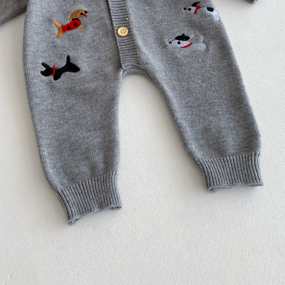 Dog Knit Romper — Autumn Style