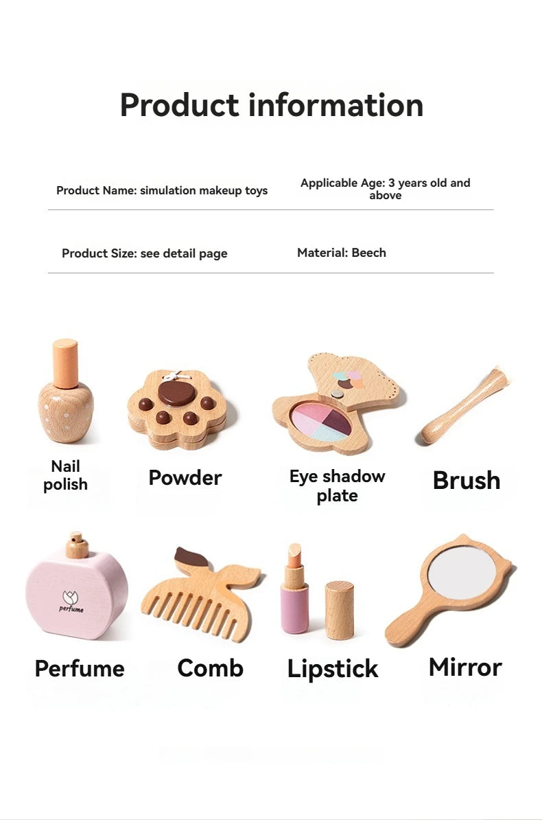 Wooden Beauty Set – Pretend Play
