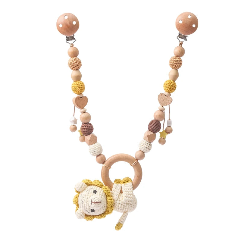 Wooden Stroller Chain — Animal Collection