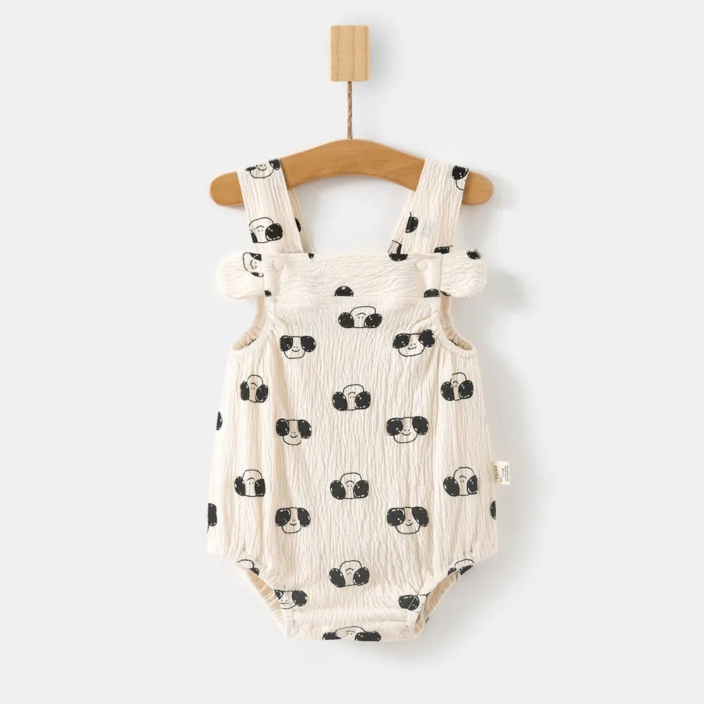 Cotton Baby Romper — Sleeveless Summer