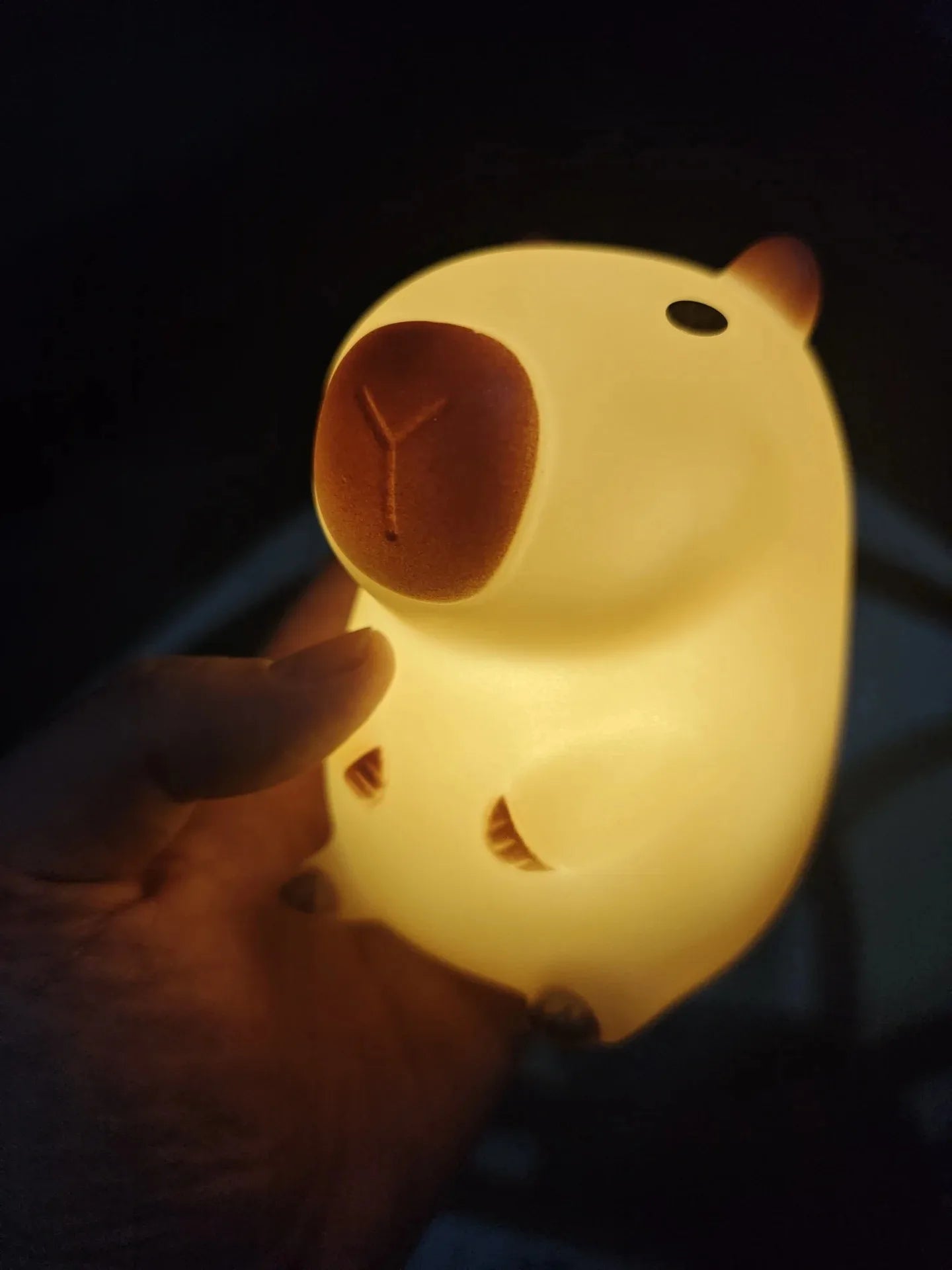 Capybara Night Light — Soft Glow