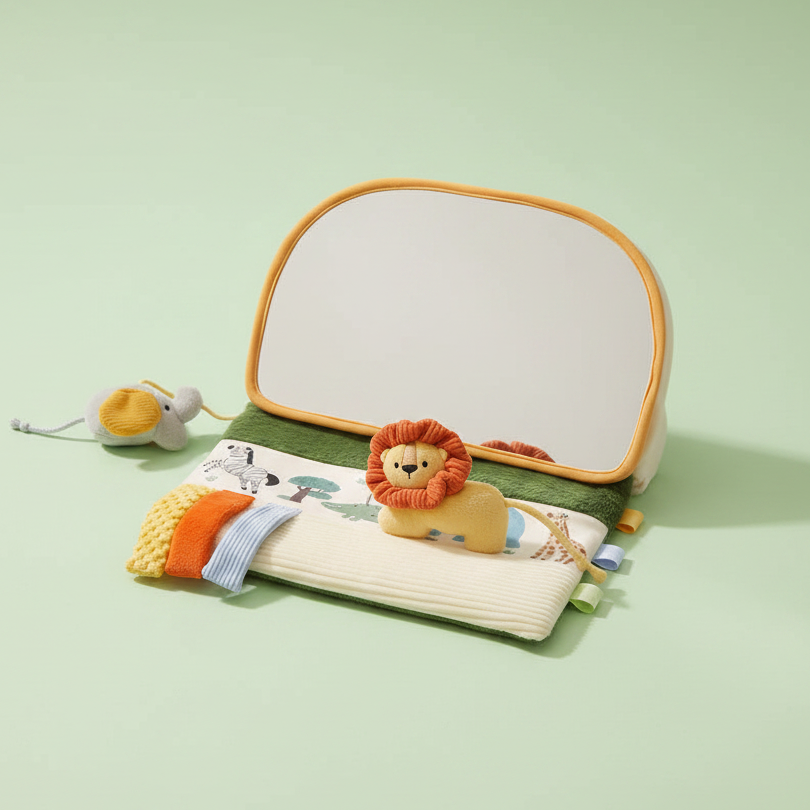Tummy Time Sensory Set – Mirror & Toys