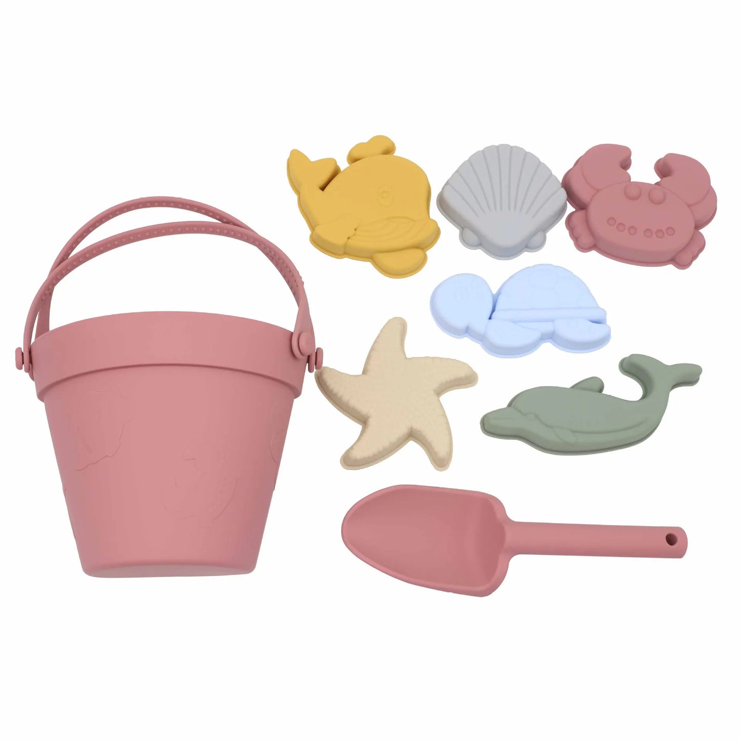Silicone Beach Toy Set — 8 Pieces
