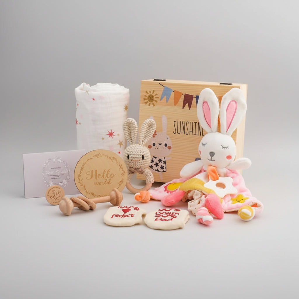 Baby’s First Moments — Wooden Gift Box