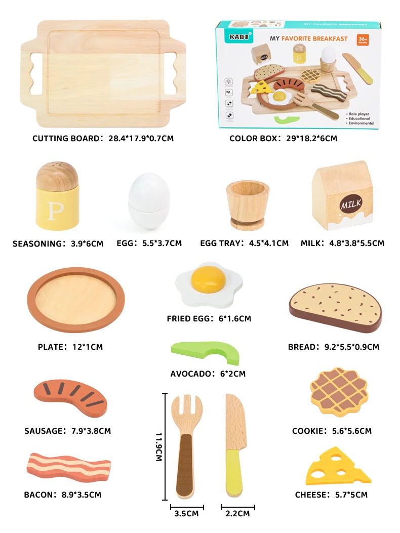Montessori Kitchen Set – 21 Pieces