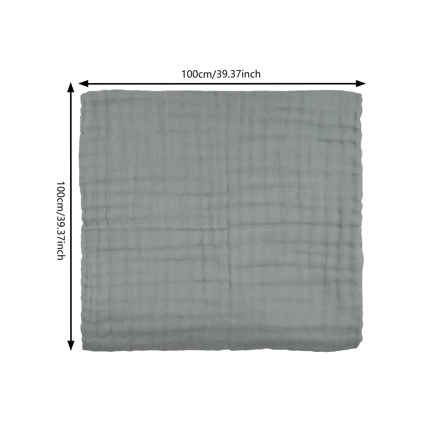 Baby Muslin Swaddle Blanket — 6 Layers