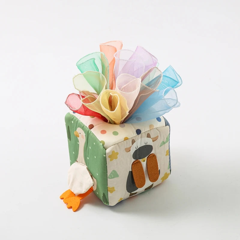 Sensory Tissue Box — Soft Sensory Play