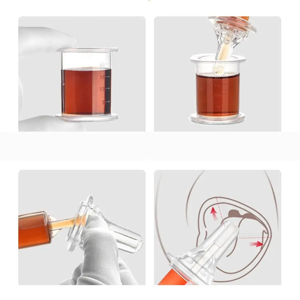 Baby Medicine Feeder Set – Silicone 4-Piece