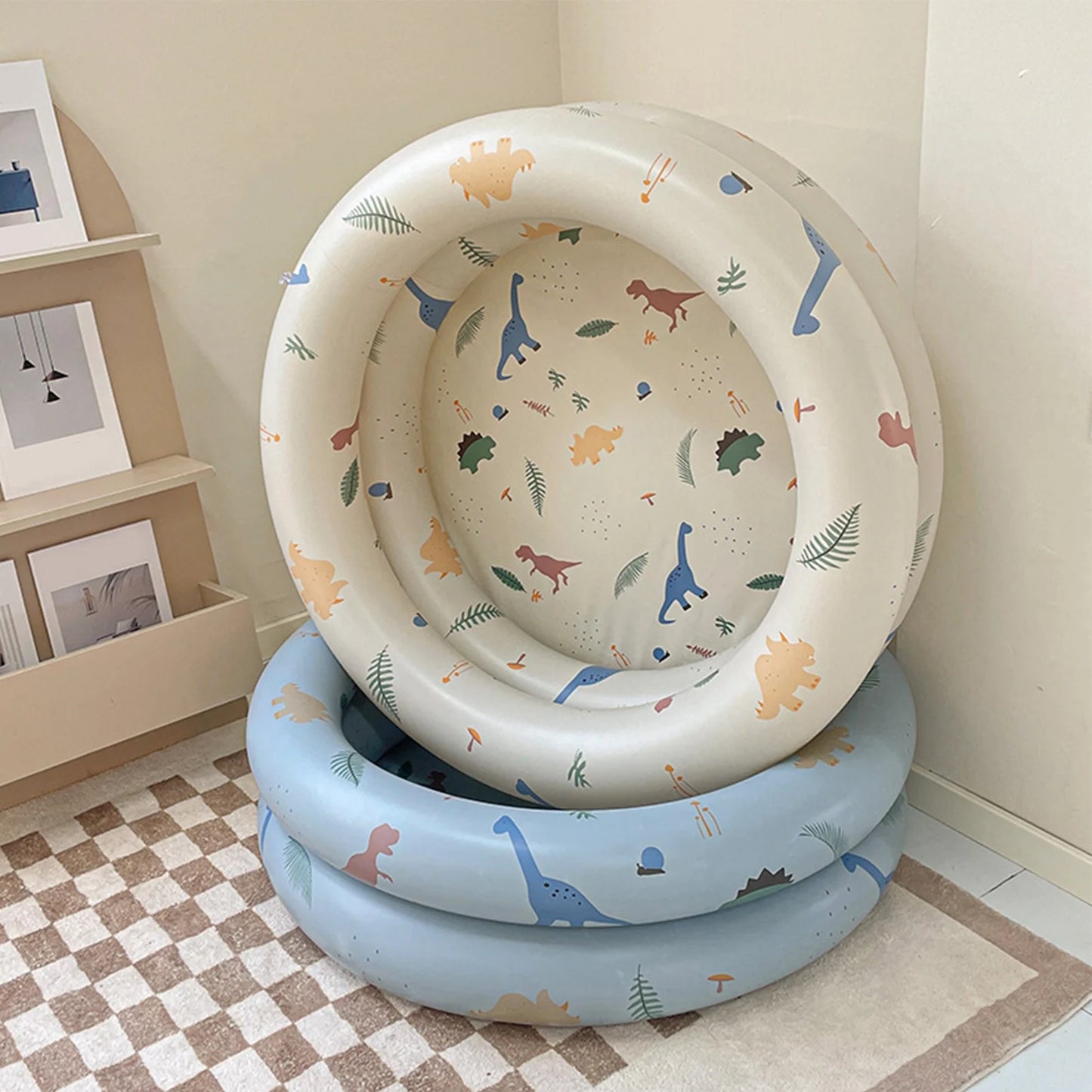 Inflatable Baby Pool – Retro Style