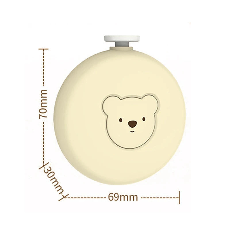Baby Electric Nail Trimmer — 2-in-1 Bear Kit