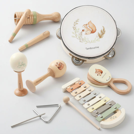 Montessori Music Set – Wooden Instruments