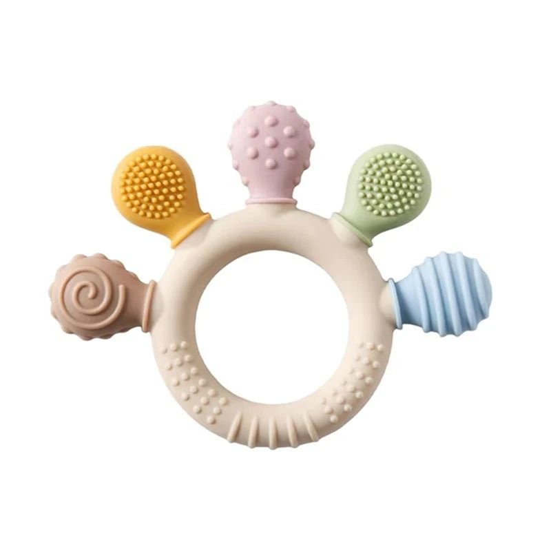 Silicone Baby Teether — Toy for Teething Relief