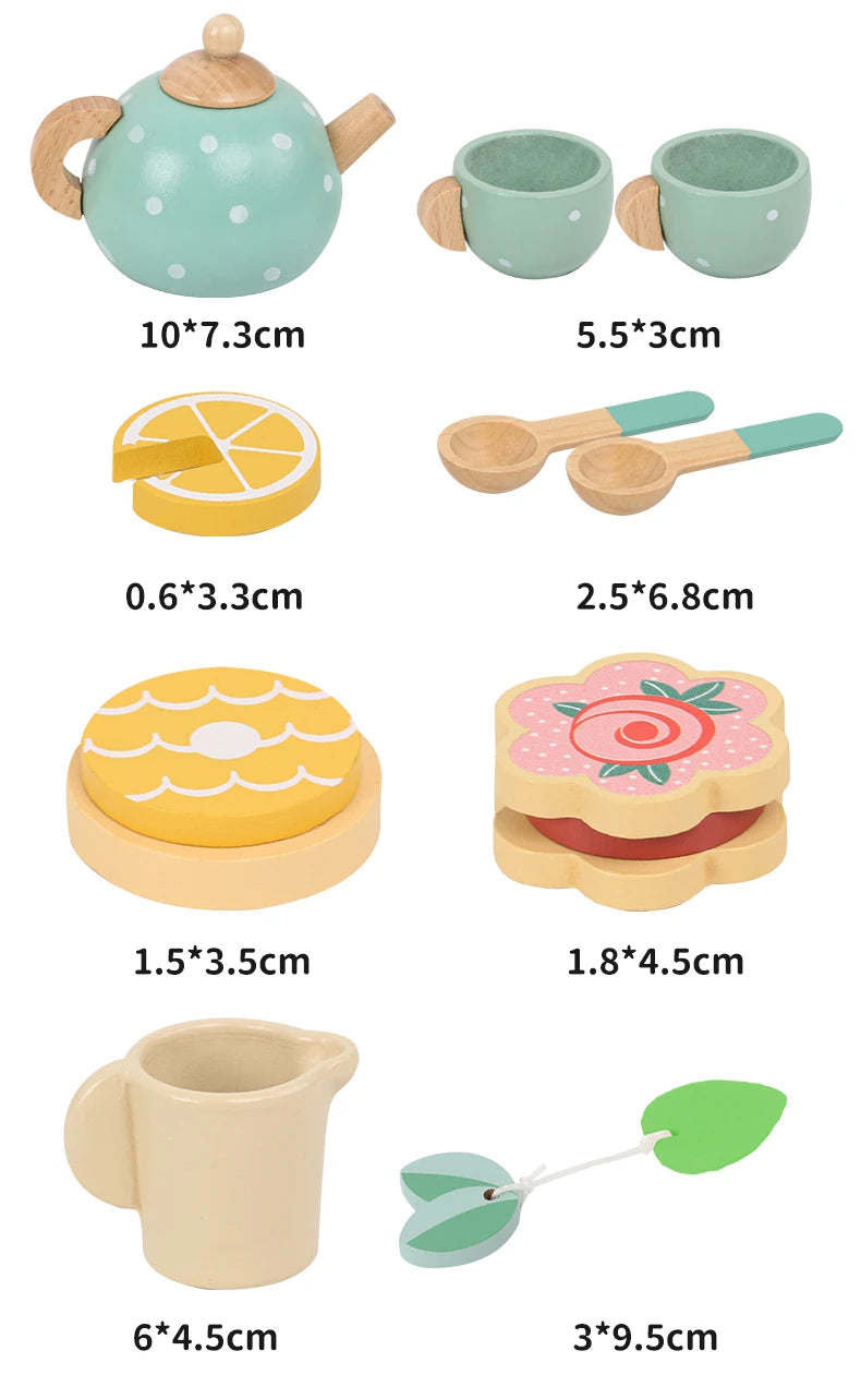 Montessori Tea Set – Wooden Playset