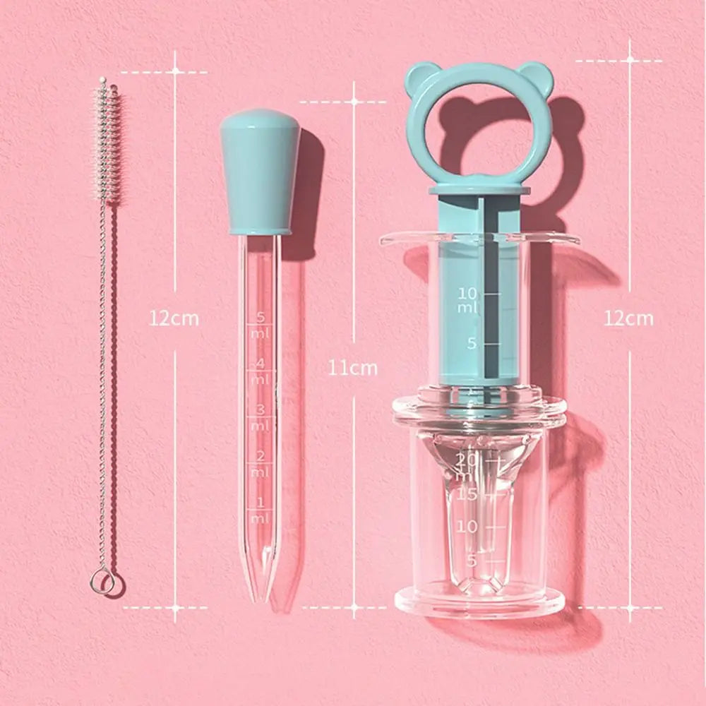 Baby Medicine Feeder Set – Silicone 4-Piece