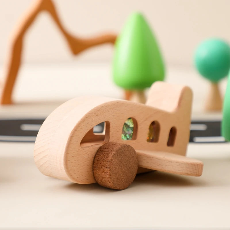 Montessori Plane Toy – Sensory Bead