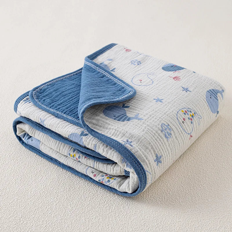 Muslin Swaddle Blanket — 4-Layer Cotton