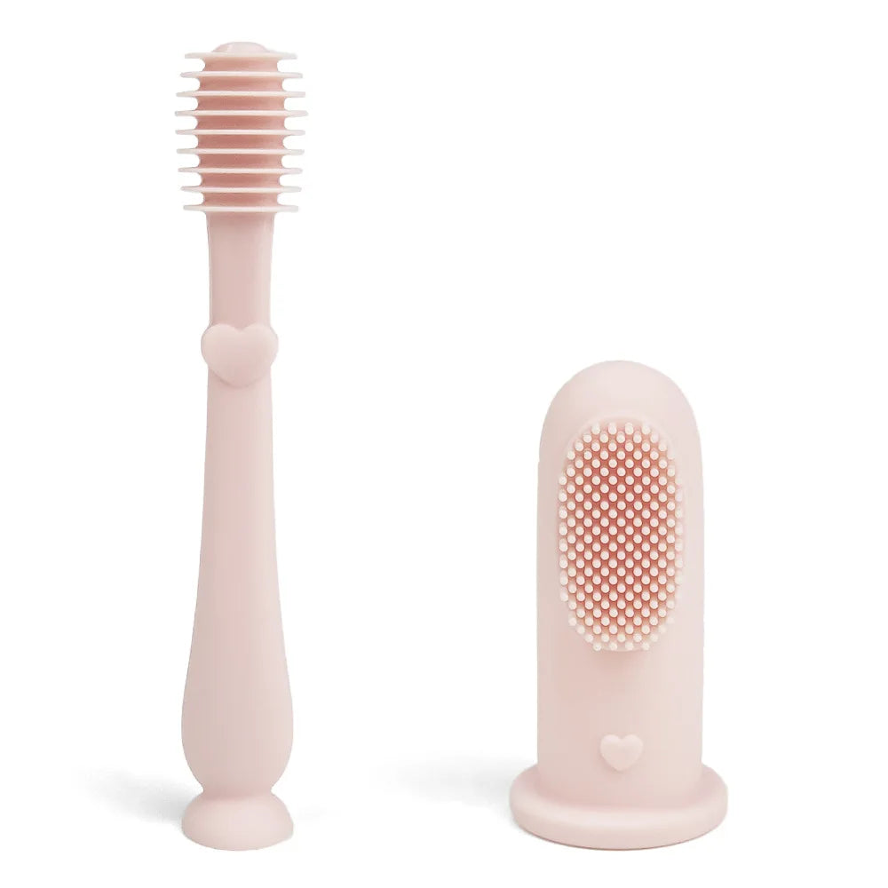 Silicone Baby Toothbrush Set — Gentle Oral Care