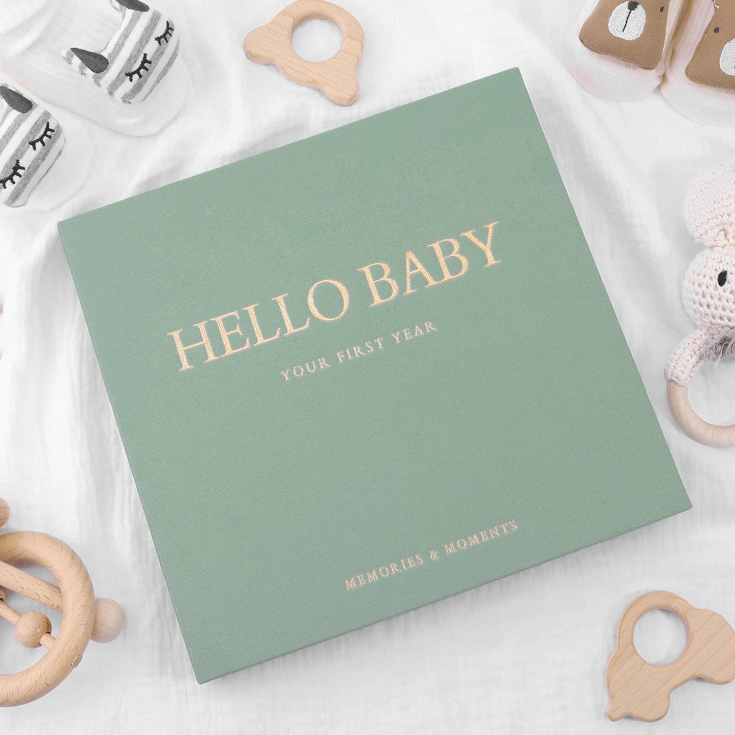 Hello Baby Memory Book — First Year Moments