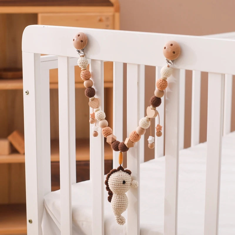 Wooden Stroller Chain — Animal Collection