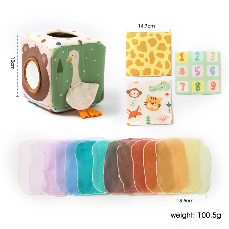 Montessori Tissue Box — Baby Sensory Play