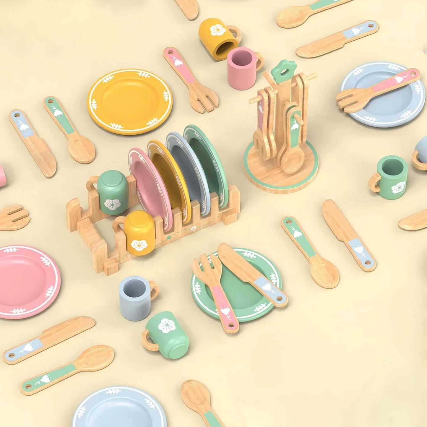 Montessori Kitchen Set – 21 Pieces