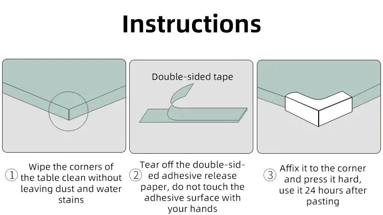 Baby Corner Guards - PVC Edge Protection
