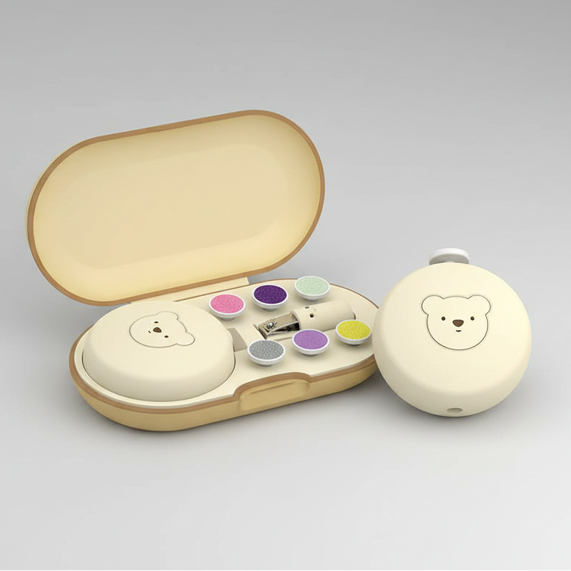Baby Electric Nail Trimmer — 2-in-1 Bear Kit