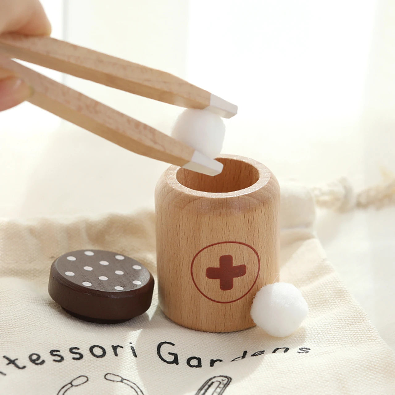 Montessori Doctor Set – Wooden Playset