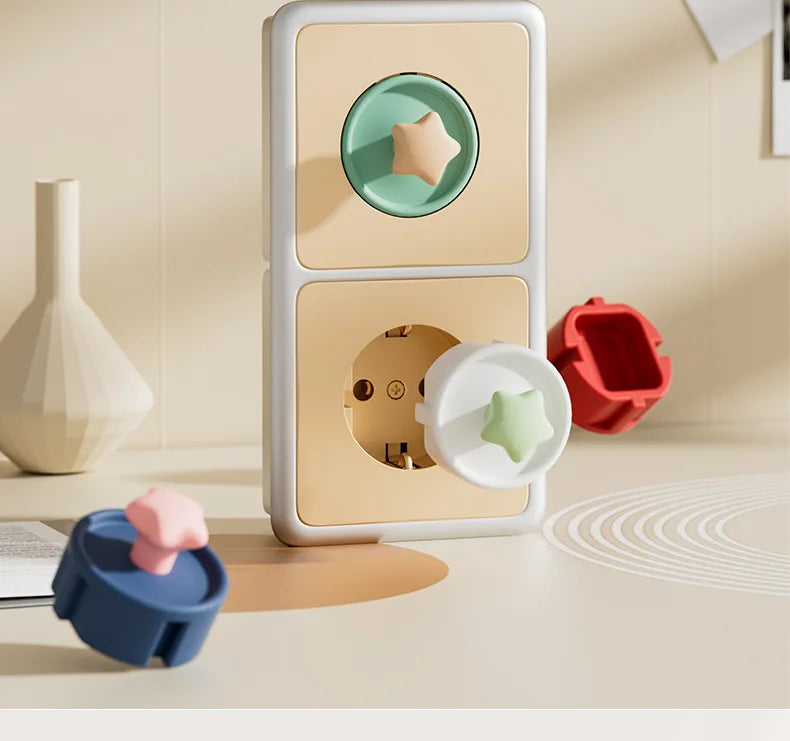 Silicone Socket Covers — Home Safety Set