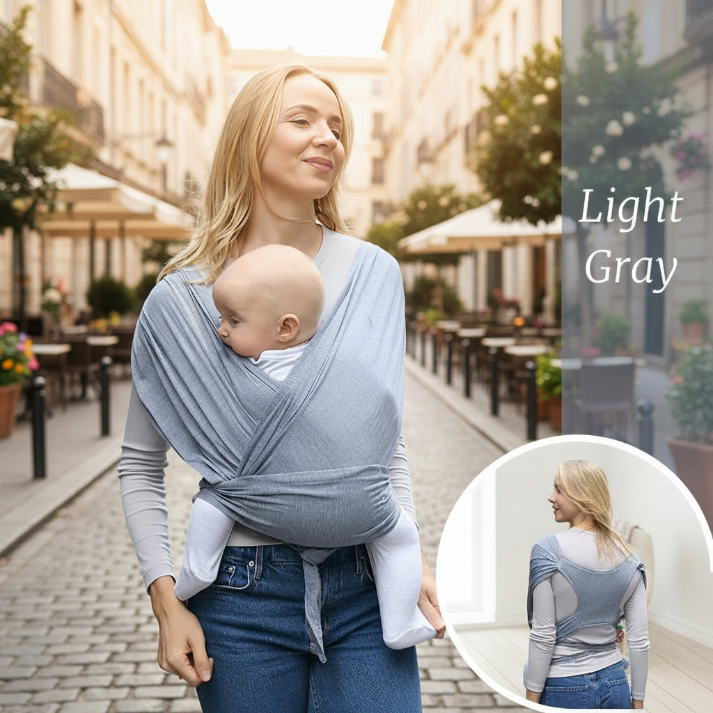 Soft Cotton Wrap — Ergonomic Carrier