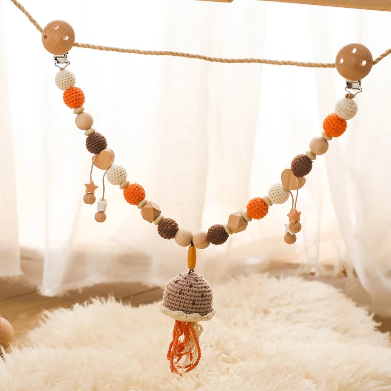 Wooden Stroller Chain — Animal Collection