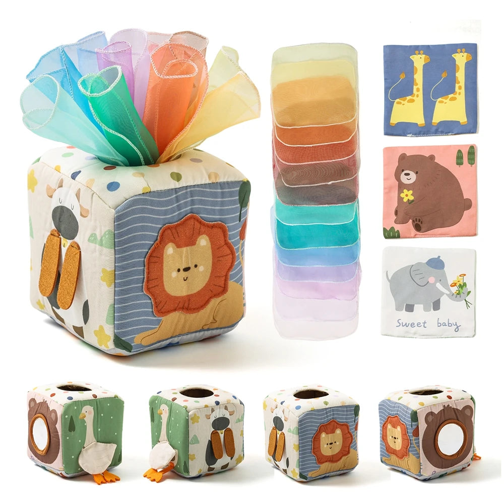 Sensory Tissue Box — Soft Sensory Play