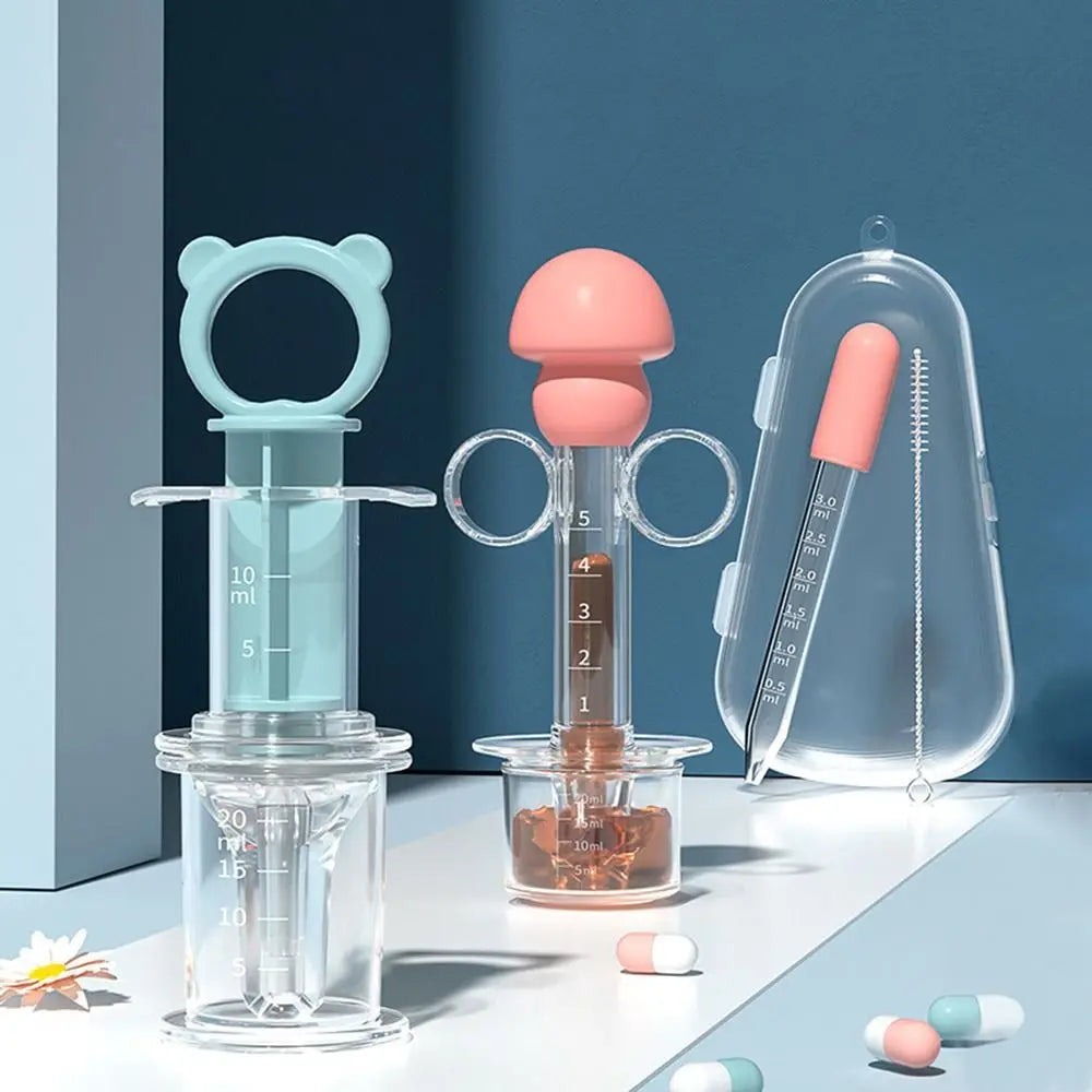 Baby Medicine Feeder Set – Silicone 4-Piece