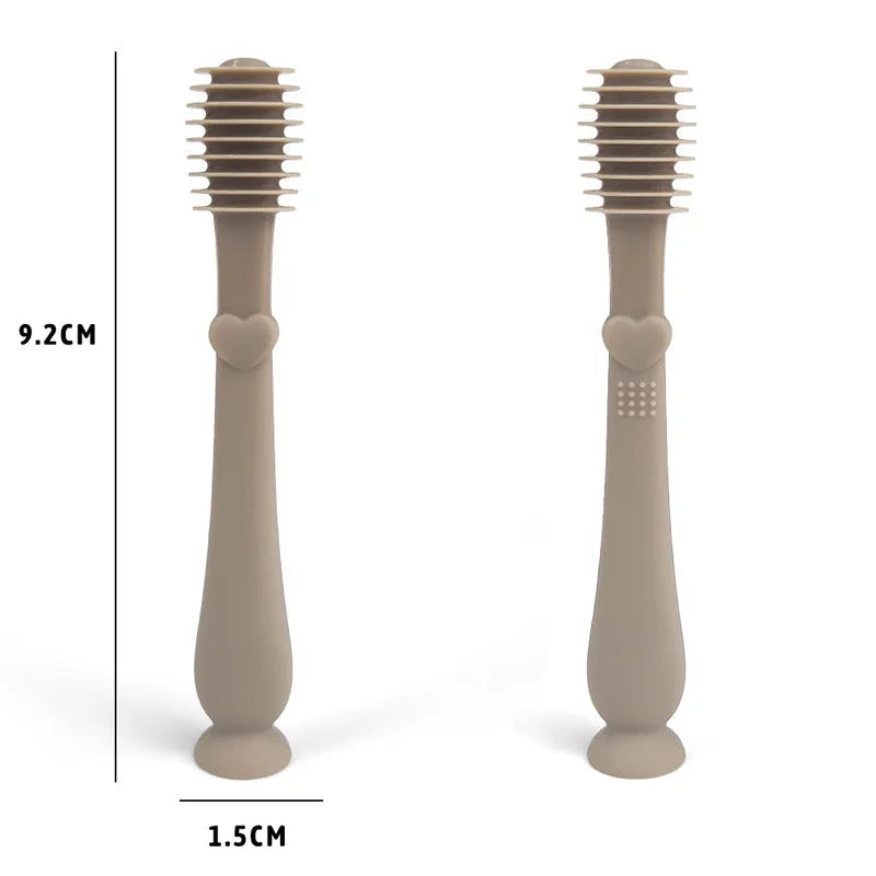 Silicone Baby Toothbrush Set — Gentle Oral Care