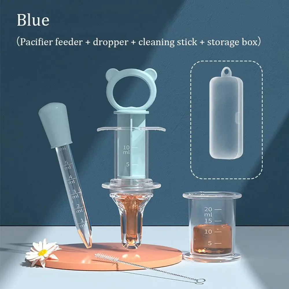 Baby Medicine Feeder Set – Silicone 4-Piece